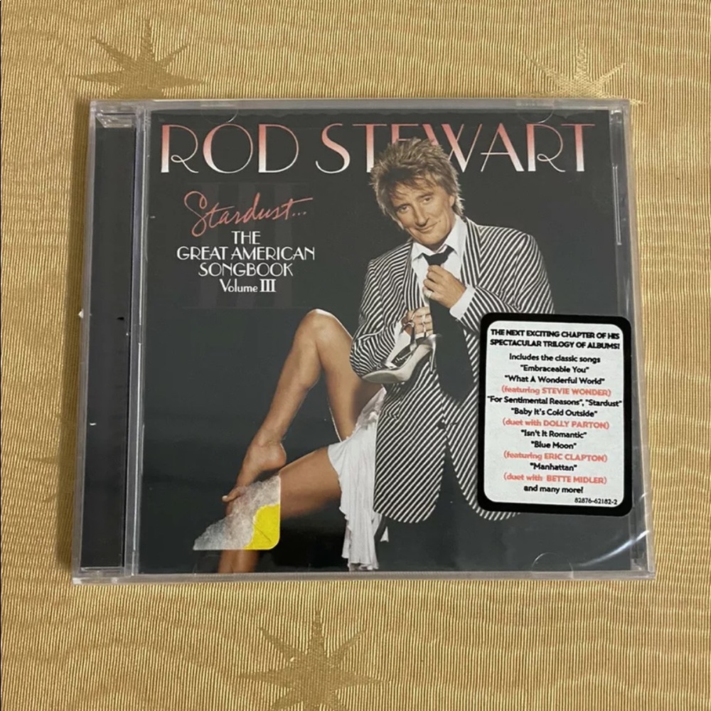 Rod Stewart Stardust CD 
Brand New Sealed